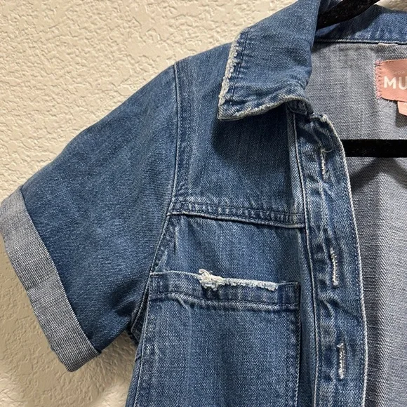 Show Me Your MuMu Denim Jumpsuit - Picture 7 of 9